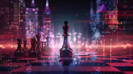 strategy, chess, game, competition, piece, play, king, sport, pawn, intelligence, knight, queen, checkmate, chessboard, concept, challenge, battle, banner, day, poster, success, illustration, white, b