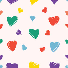 pattern with hearts