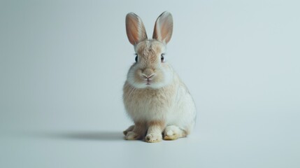 Obraz premium Rabbit animal bunny isolated on white background.