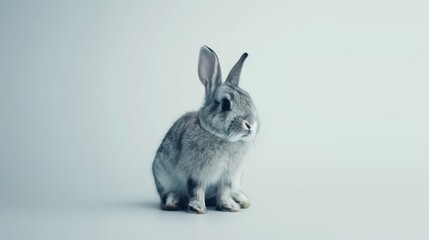 Obraz premium Rabbit animal bunny isolated on white background.