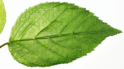 Obraz premium A leaf is shown in this image