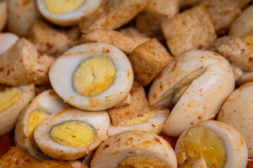 Sambal Telur and Tahu