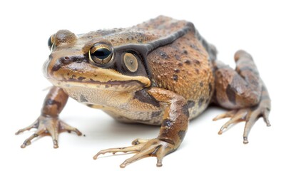 Fototapeta premium African Clawed Frog on white background