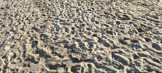 Sandy beach in Thailand. wave