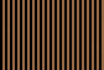 Fototapeta premium Shocking Dark Almond color and black color background with lines. traditional vertical striped background texture..