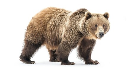 Obraz premium British Timber animal on white background