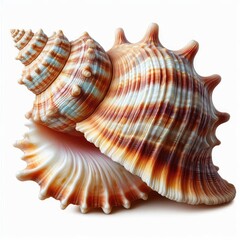 Seashell isolated on a white background