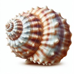 Seashell isolated on a white background