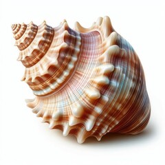 Seashell isolated on a white background