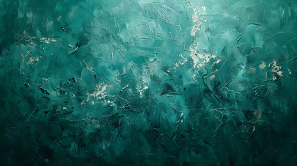 Close up of a turquoise marble texture resembling underwater landscape