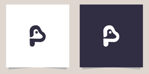 pet shop logo design vector