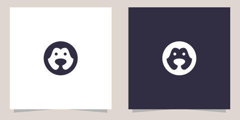 pet shop logo design vector