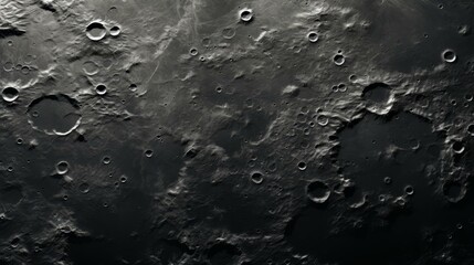 Explore the Moons cratered landscape in stunning high resolution with detailed background of Earths natural satellite.