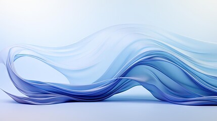 background with blue waves concept for wallpaper or banner and poster background