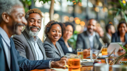 Team Brainstorming Session: Creative Ideas Flow in Modern Office