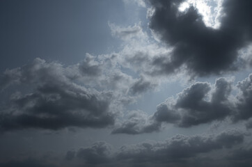 Sky Cloud Dark Stormy cloudy Storm Weather Rainy Night Smoke Texture Moody Background, Heavy Dramatic Atmosphere Dusk Pm 2.5 Carbon Dioxide Grey Global warming Cloudscape Climate Storm Black.