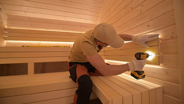 Installing LED Lighting in a Sauna