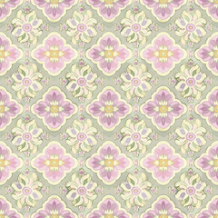 Floral variety color, form natural, seamless fabric pattern.