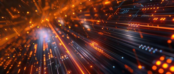 futuristic wallpaper of energy light flux, very dynamic and hi-tech
