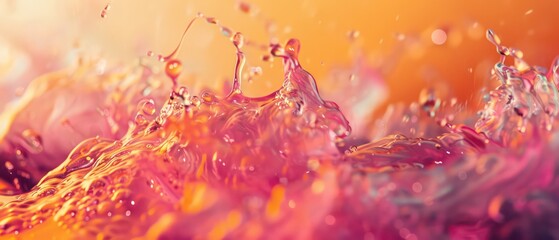 minimalist wallpaper design of multicolored liquid swirls, blast and explosion, very modern and trendy