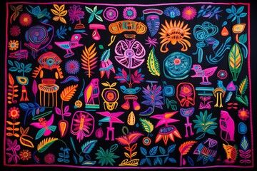 Guna Yala Heritage Unveiled Vibrant Panama Mola Tapestry