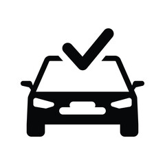 Car checkmark icon © SalimCreative