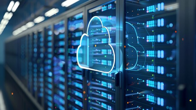 Digital Cloudscape Seamless Connectivity and Data Flow in Modern Cloud Computing Technology
