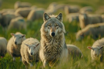 Fototapeta premium In a scene of 