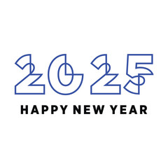 Vector 2025 design element vector icon with creative concept