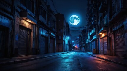 street in the night