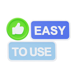 3D The product is designed to be easy to use