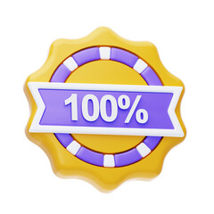 3D 100 percent guaranteed customer satisfaction