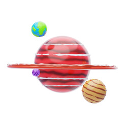 3D Planets show amazing diversity