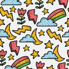 rainbow pattern design vector illustration