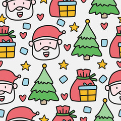 christmas pattern design vector illustration