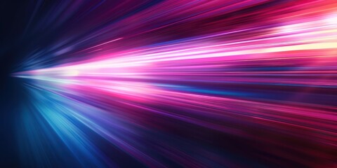 Abstract background with rays - Modern Design with Futuristic Colorful Speed Effects - Generativ AI