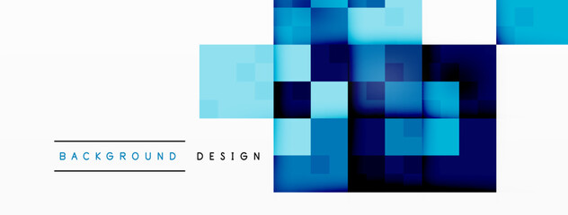 Dynamic colorful squares background. Vector Illustration For Wallpaper, Banner, Background, Card, Book Illustration, landing page