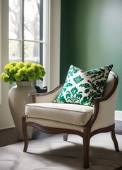 DAMASK DECORATIVE ACCENT PILLOWS IN MODERN MINIMAL