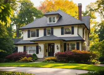 Shaker Heights 1920s colonial style house