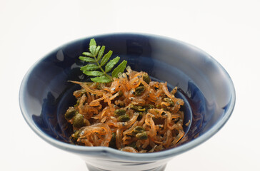 ちりめん山椒　スタジオ撮影