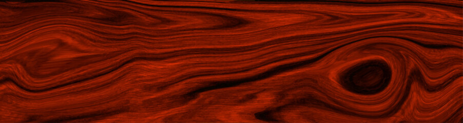 Red wooden panel with natural pattern, red wooden surface with copy space, vector illustration.