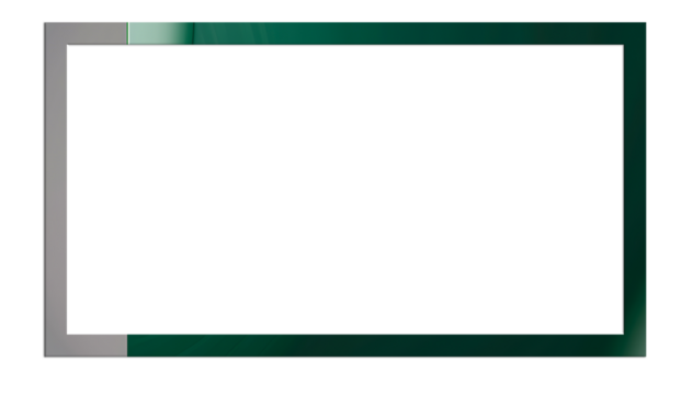 Transparent rectangular frame Colorful  Borders PNG