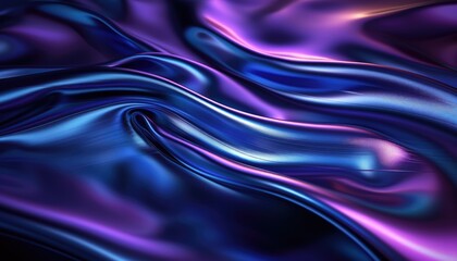 Obraz premium Abstract Blue and Purple Fabric Background