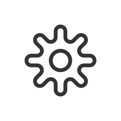 Simple line style UI icon