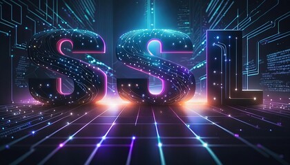 Secure Socket Layer Data Encryption Concept