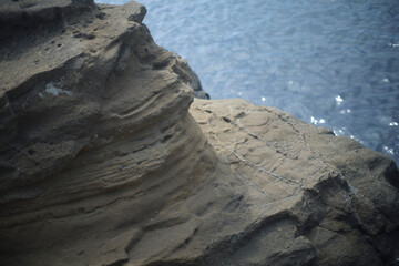 崖と海