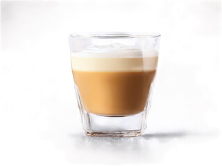 Cortado A balanced cortado in a small glass with a perfect layer of microfoam