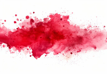red paint splashes background, red ink splashes, red paint splashes isolated, pink splashes, red ink splat , Crimson color watercolor splash paint effect on white background, colorful 