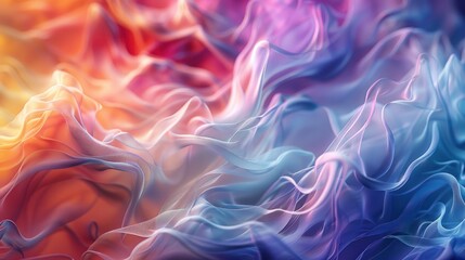 Vibrant abstract fluid marble color blend background