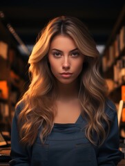 Fototapeta premium portrait of a woman